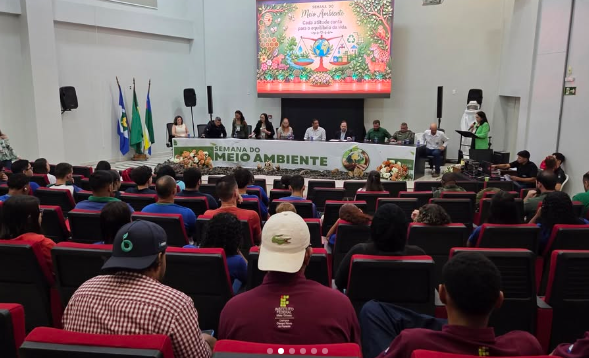 Câmara Municipal participa do encerramento da Semana Municipal do Meio Ambiente em Sapezal