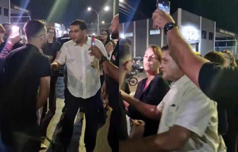 Presidente da Câmara de VG se envolve em confusão com jornalista que cobria incêndio 