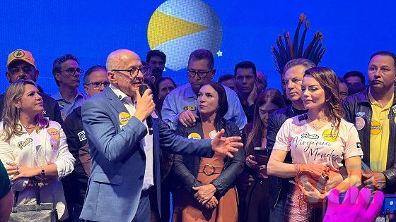 Justiça Eleitoral determina retirada de vídeo de Mauro Mendes e Otaviano Pivetta
