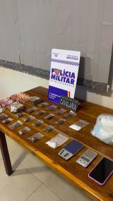Polícia apreende drogas escondidas em geladeira e centrífuga e prende suspeita de tráfico