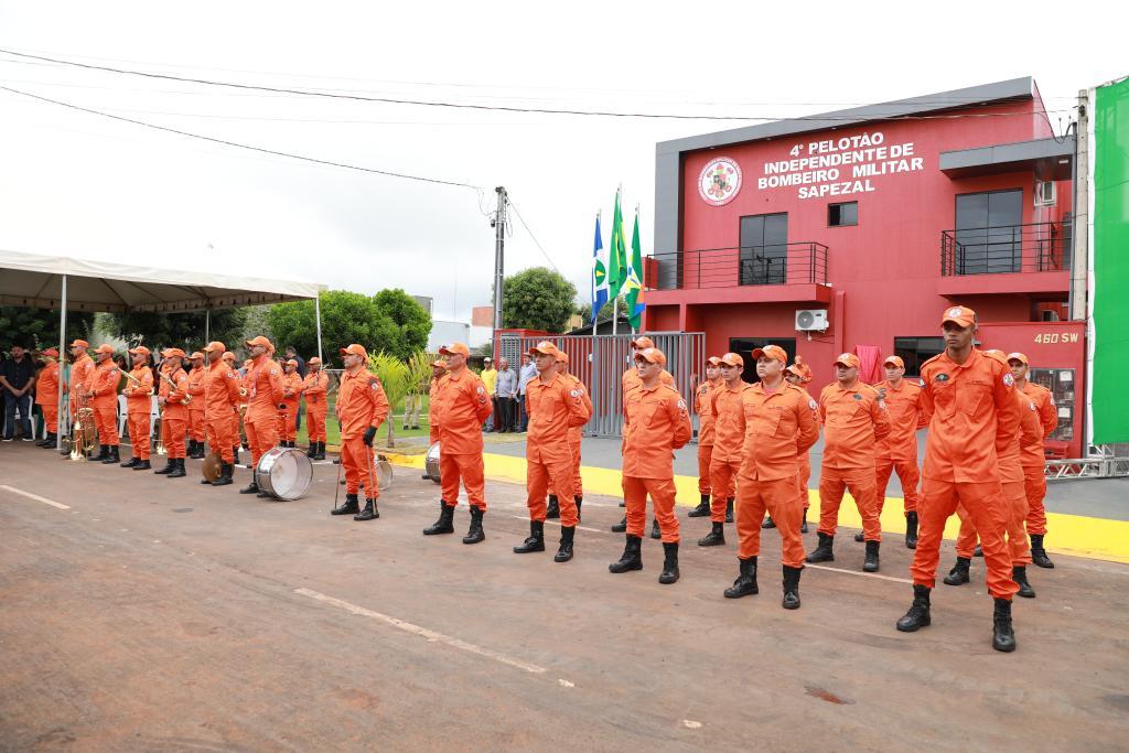 Sapezal inclui Corpo de Bombeiros em plano para fortalecer a segurança pública