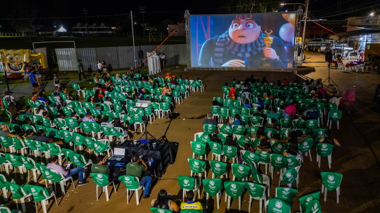 Cine Senar exibirá Os Smurfs em Sapezal no dia 10 de setembro