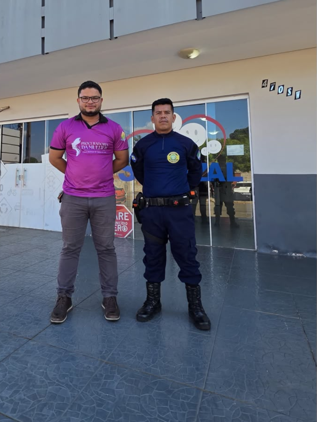 Vereador de Campos de Júlio conhece estrutura da Guarda Civil Municipal de Sapezal