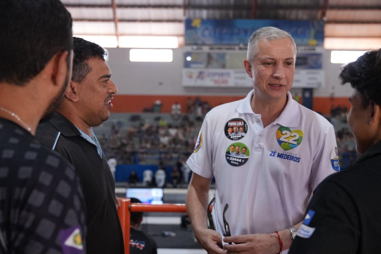 Com apoio e presença de Faissal, Sapezal recebe a 4ª etapa de circuito estadual de Jiu-Jitsu 