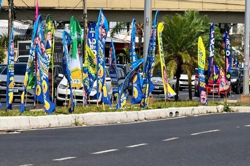 MP Eleitoral reforça fiscalização sobre wind banners e bandeiras em Mato Grosso