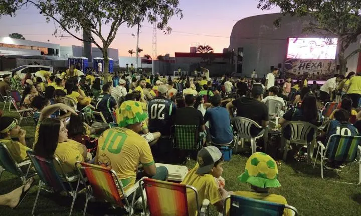 Câmara de Sapezal convida população para acompanhar Brasil x Haiti em telão