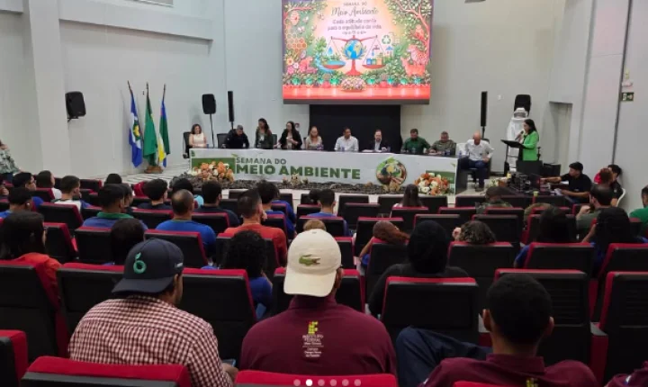 Câmara Municipal participa do encerramento da Semana Municipal do Meio Ambiente em Sapezal