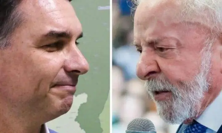 Datafolha mostra Lula com 45% e Flávio Bolsonaro com 40% dos votos válidos