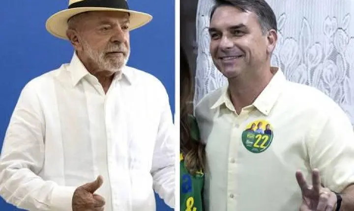 Flávio Bolsonaro e Lula vão disputar segundo turno pela Presidência