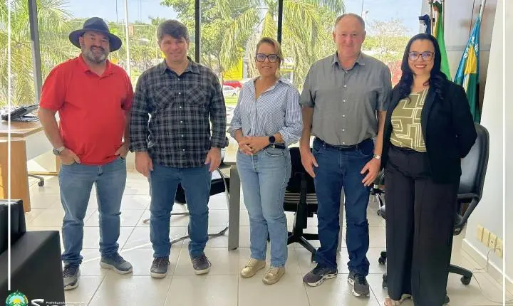 Representante da Sema visita Sapezal e reforça parceria para ações de sustentabilidade no município
