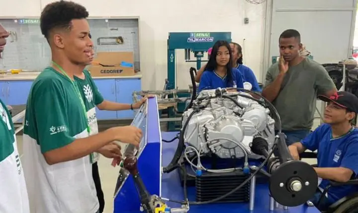 Senai e Senar oferecem curso gratuito de máquinas pesadas com bolsa em Sapezal